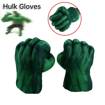 2pcs Cosplay Hulk Gloves Smash Hands Boxing Fist Punching Xmas Gift Boxing Glove