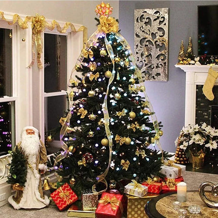 Christmas Tree Light Garland 64 LED Bulbs Tree Dazzler Lamp Christmas Decoration