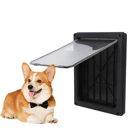 Extra Large Size 2 Way Lockable Pet Dog Cat Safe Security Brushy Flap Door