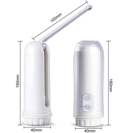 Travel Portable Bidet Sprayer Folding for Toilet Waterproof Electric Spray Auto