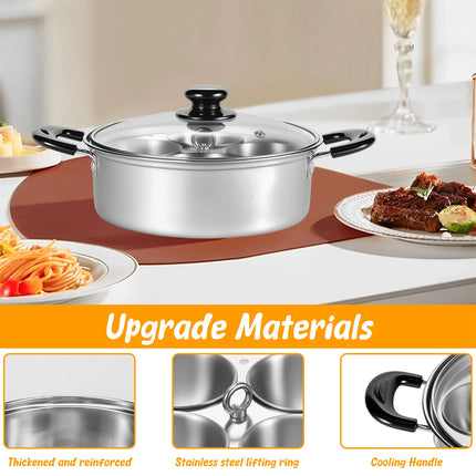 Egg Poacher Stainless Steel Poached Egg Maker Pot Egg Poaching Pan with 4 paxdd