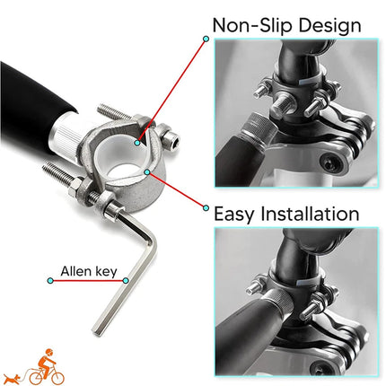 Dog Bicycle Leash for Exercising Training Jogging Cycling Bike Leash Pet Leash