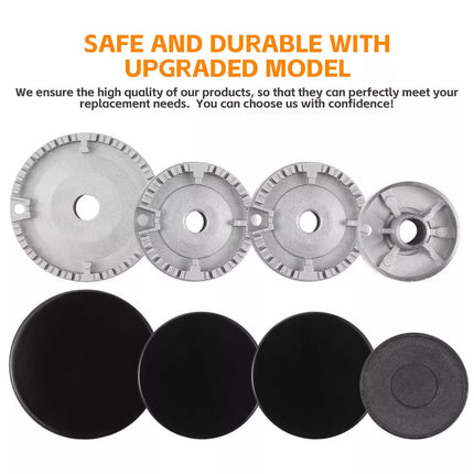 Cooker Hat Set Stove Lid Upgraded Fits Most Gas Stove Burners Head Kitchen Home