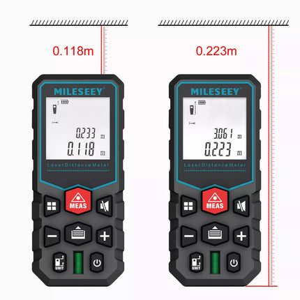 50M Laser Distance Meter Distance Area Volume Laser Measure Pythagorean