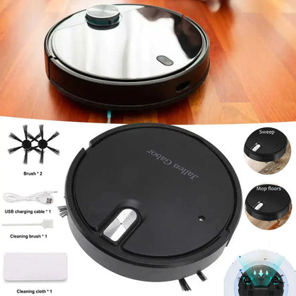 Smart Robot Vacuum Cleaner Automatic Floor Sweeper Carpet Clean Rechargeable