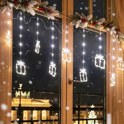 5M Christmas Lights Icicle String Light Christmas Motif Lights LED Outdoor