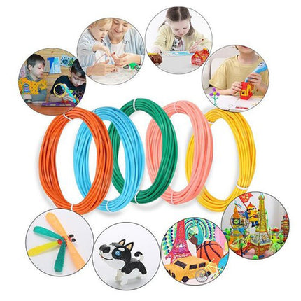 50M PLA 3D Pen Printer Filament Refills 1.75mm Printing Drawing Accessories