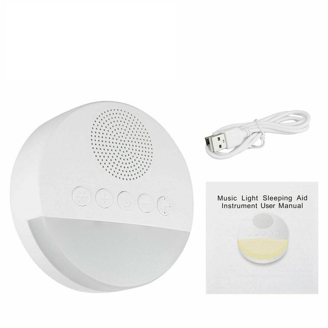 White Noise Nature Sound Machine Sleep Aid Machine Therapy Relax Sounds Sleeping