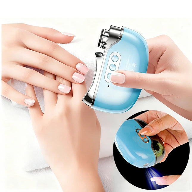 With Drying Adult Electric Nail Clipper Cutter Manicure Cutting Grinding Trimmer