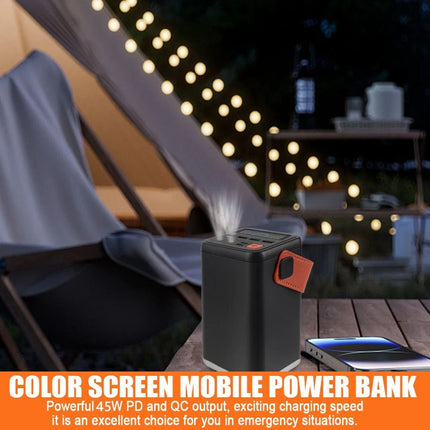 60000mAh Bank Power 36W PD QC Fast Charging for phone Outdoor Camping Power Supp