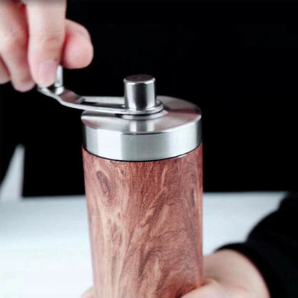 Hand Manual Coffee Bean Grinder Stainless Steel Conical Burr Portable Travel AU
