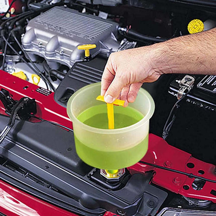 15X Car Radiator Coolant Funnel Vehicles Auto Antifreeze Bleeder Refill Tool Kit