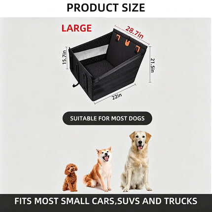 Dog Car Back Seat Extender, Quilted Pet Hammock Cover, Dog Hammock Pet Seat