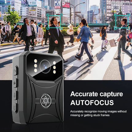 18 Hour 1080P Camcorder Mini Police Body Camera HD 120° Video DVR IR Night Cam