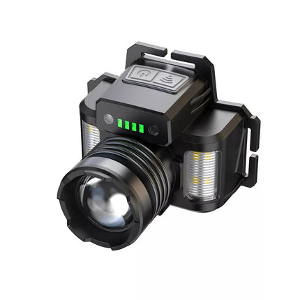 LED Headlamp Camping Rechargeable Headlight Head Torch Fishing Light