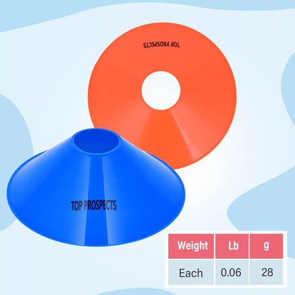 Sports Cones Set of Agility Cones for Football, Basketball, Athletics, Cricket