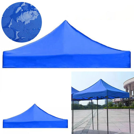 Roof Replacement Garden BBQ Gazebo Top Cover Fabric Tent Canopy 2.9m x 2.9m（Blue）