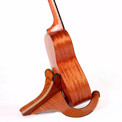 Wooden Portable Foldable Mount Bracket Holder For Guitar Ukulele Violin Mandolin