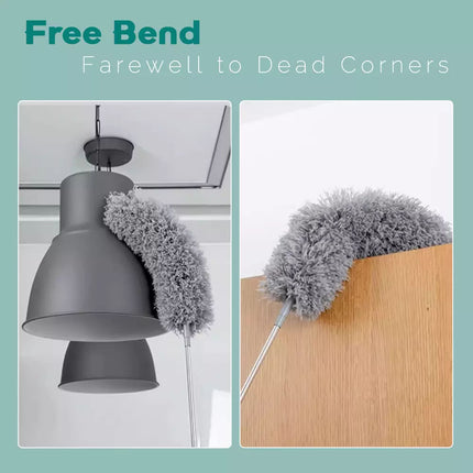 Feather Extendable Telescopic Brush Long Handle Magic Static Microfiber