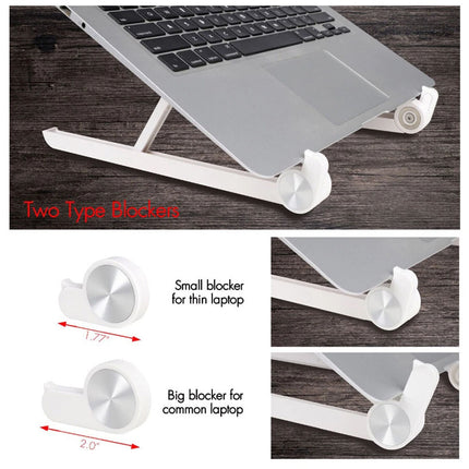 Folding Laptop Notebook Table Desk Stand Mount Holder For 11-15.6" PC Macbook