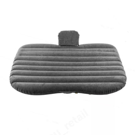 Portable Inflatable Car Back Seat Mattress Camping Travel Air Bed +Electric Pump