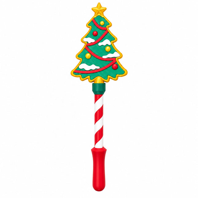 3D Christmas Tree Printed Wand Tap to Pay Christmas Magic Wand Contactless Payment Card Holder