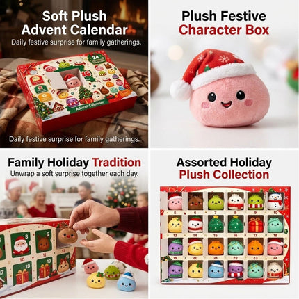 2026 Christmas SquishiesAdvent Calendar 24 Days Dumpling Toys Boys  And  Girls   Xmas Gift