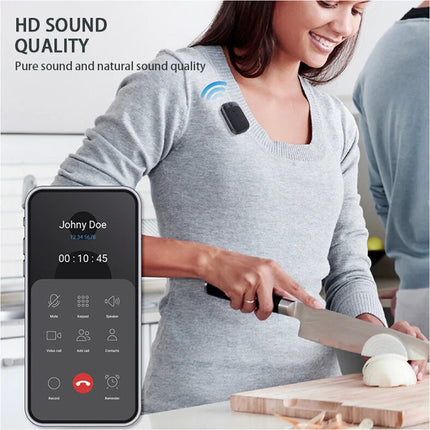 Wearable Bluetooth Speaker Clip-On Wireless Portable Speaker Built-in Mics