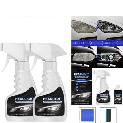 4PCS Nanobrite Pro Headlight Rejuvenator, Headlight Refurbishment Kit