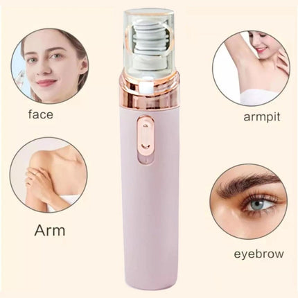 Women's Facial Epilator Hair Removal Remover USB Charging Shaver Hot  (Rechargeable Style)