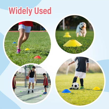 Sports Cones Set of Agility Cones for Football, Basketball, Athletics, Cricket