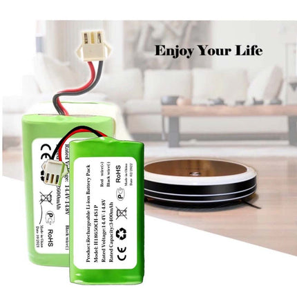 Replacement Battery for Eufy RoboVac G10 G20 G30 Hybrid 2600mAh Li-ion Battery