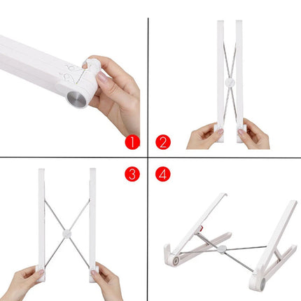 Folding Laptop Notebook Table Desk Stand Mount Holder For 11-15.6" PC Macbook