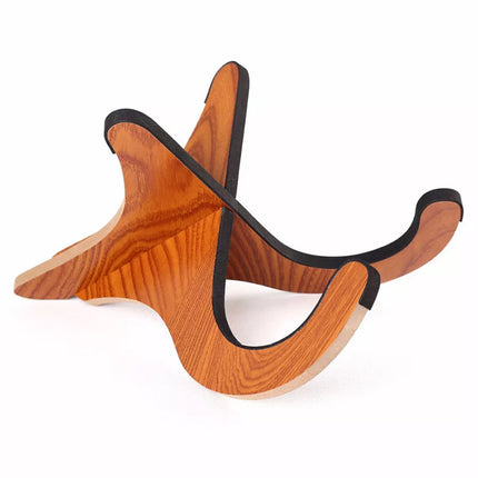 Wooden Portable Foldable Mount Bracket Holder For Guitar Ukulele Violin Mandolin