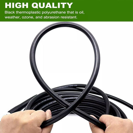 30M Pressure Washer Hose Pipe Sewer Jetter Cleaner Kit Nozzle Metric M22 To 1/4"