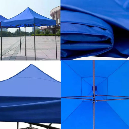 Roof Replacement Garden BBQ Gazebo Top Cover Fabric Tent Canopy 2.9m x 2.9m（Blue）