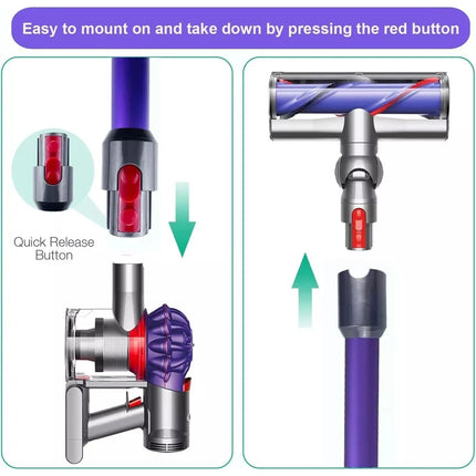 Replacement Wand Stick Extension Tube for Dyson V7 V8 V10 V11 Cordless Vacuum