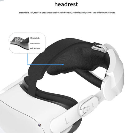 Head Strap Head band Replacement VR Games Headset For Oculus Quest 2 Adjustable  wotowoo (4660)