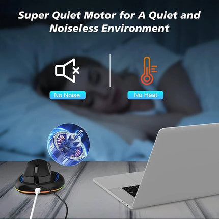 Mouse Jiggler Undetectable Mouse Mover Device with Timer ON/Off Switch Silent