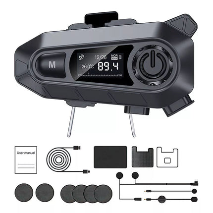 Bluetooth 5.4 Motorcycle Helmet Headset Wireless Call Motorbike Headphone