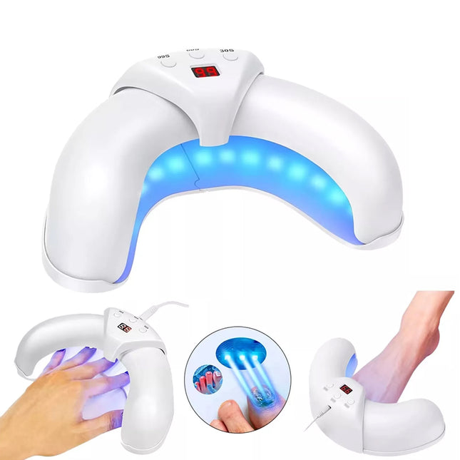 Foldable Onychomycosis Toes Nail Toenails &Fingernail Fungus Polish Curing Light