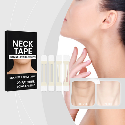 40 X Celestica Neck Tape, Instant Lift and Firming Invisible Tape for Neck, Face, Jaw