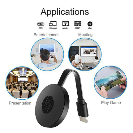 For Chromecast Google Wireless HDMI-Compatible HD Display Media Streaming Video