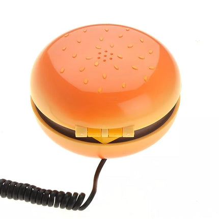 Analog Juno Hamburger Telephone Cheeseburger Burger Home Desktop Corded Phone