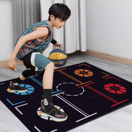 Basketball Training Mat Anti-Slip Crossover Steps Indoor Dribbling Equipment Kid 670*940mm