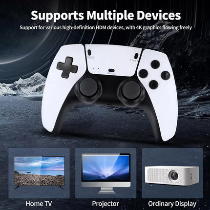 128G 4K HDMI TV Video Game Stick Retro Gaming Console 2 Wireless Controller
