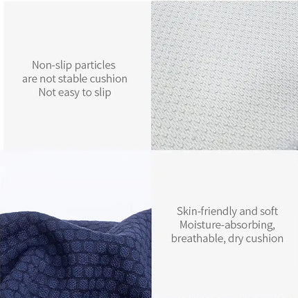 Office Chair Seat Cushion for Sedentary Support Comfort Pillow Pad Home Use Blue
