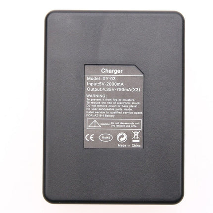 Charger Dual Battery+Remote Control USB for HERO 8 7 6 5