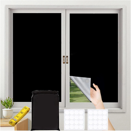 Privacy PVC Window Film Blackout Tint Sticker Bathroom Glass Insulator Film