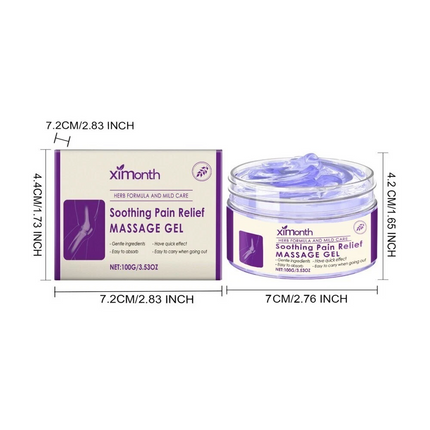5x Joint Pain Gel Fast Acting Gel Kresin Soothing Pain Massage Gel 100g